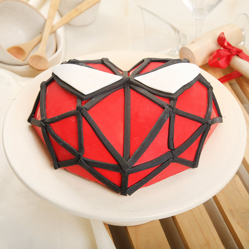 Choco Spidy Pinata Cake