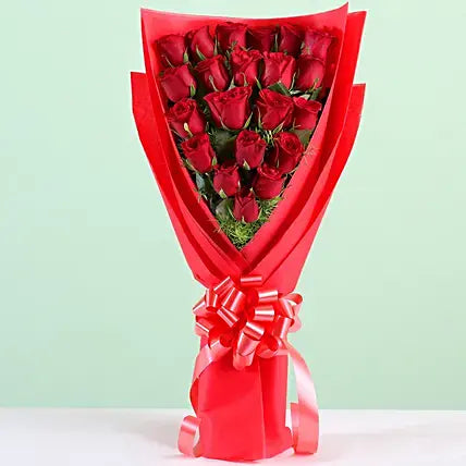Premium 21 Red Roses Bouquet