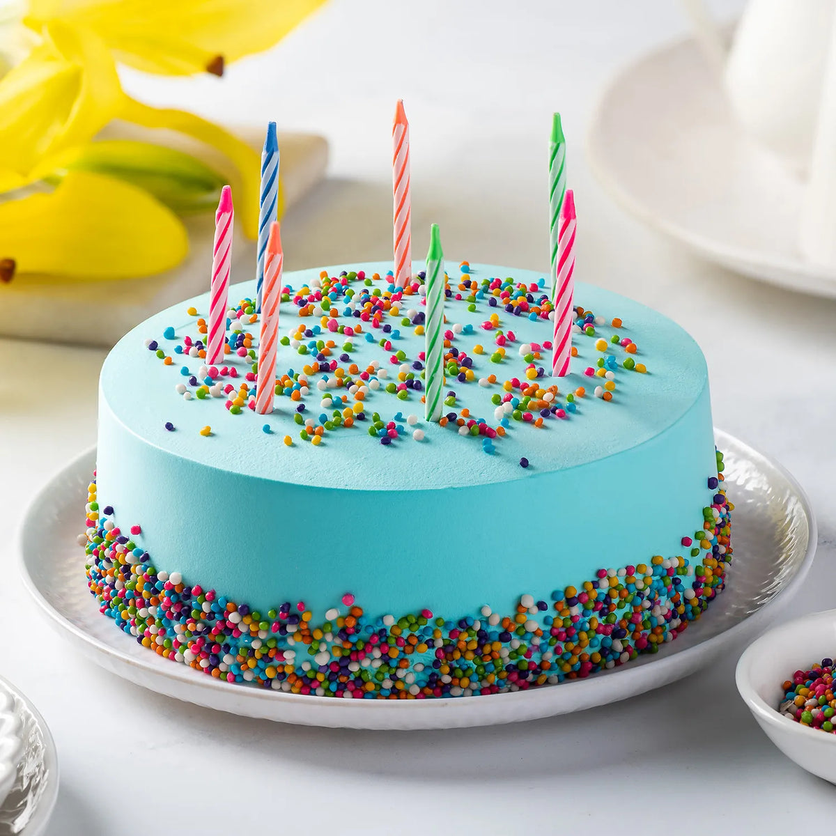 Heavenly Vanilla Cream Cake