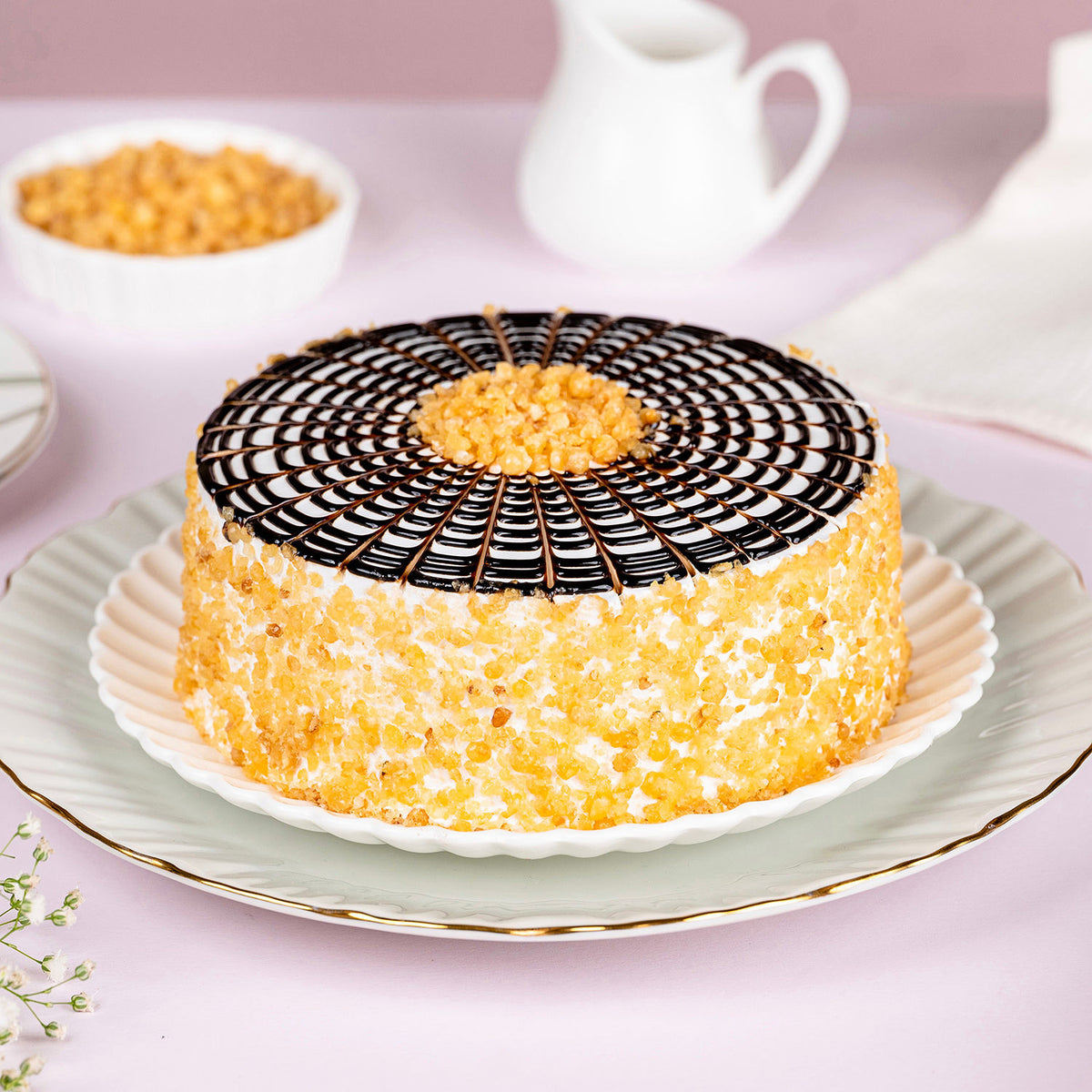 Butterscotch Cream Cake