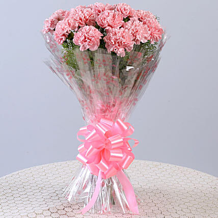 Lovely Bunch Of Pink Carnations