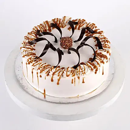 Heavenly Caramel Cream Cake