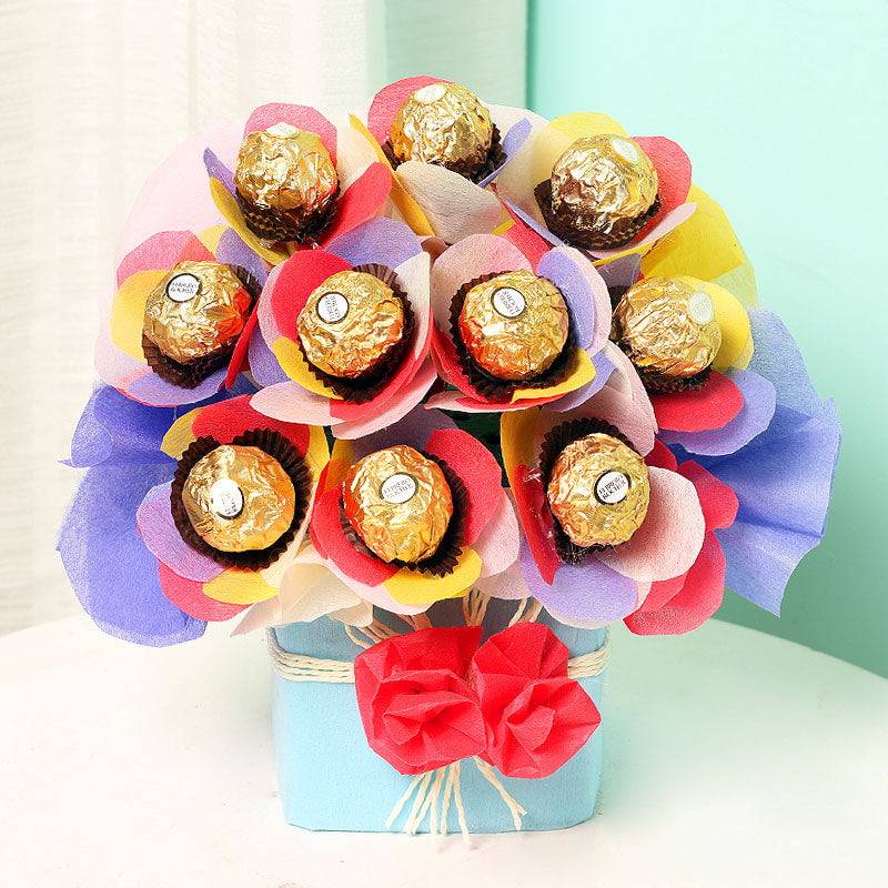 Chocolate Flower Pot