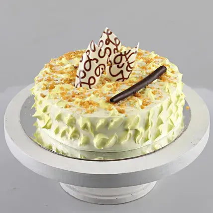 Crunchy Butterscotch Cake