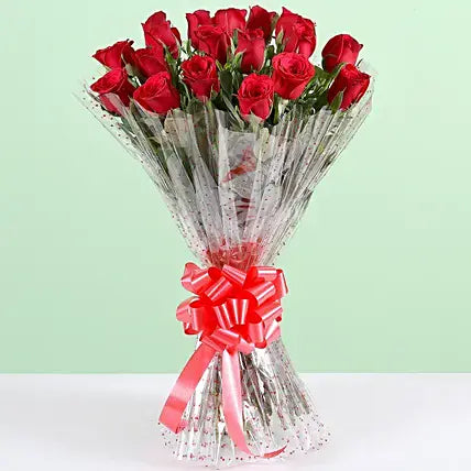 Romantic Red Roses Bouquet
