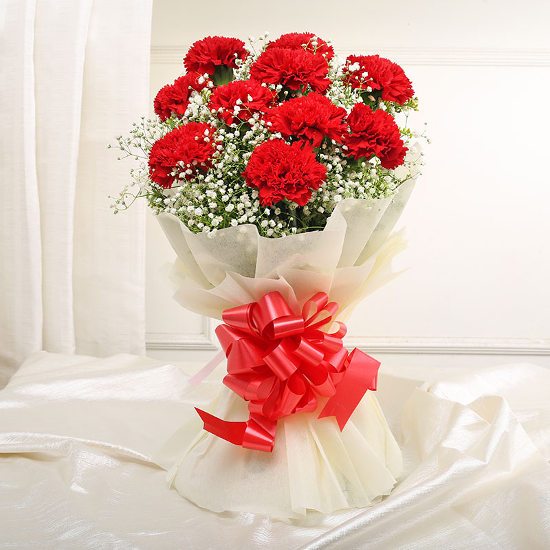 Red Carnation Bouquet