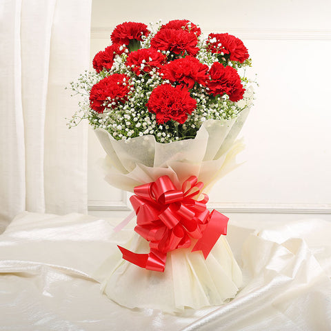 Red Carnation Bouquet