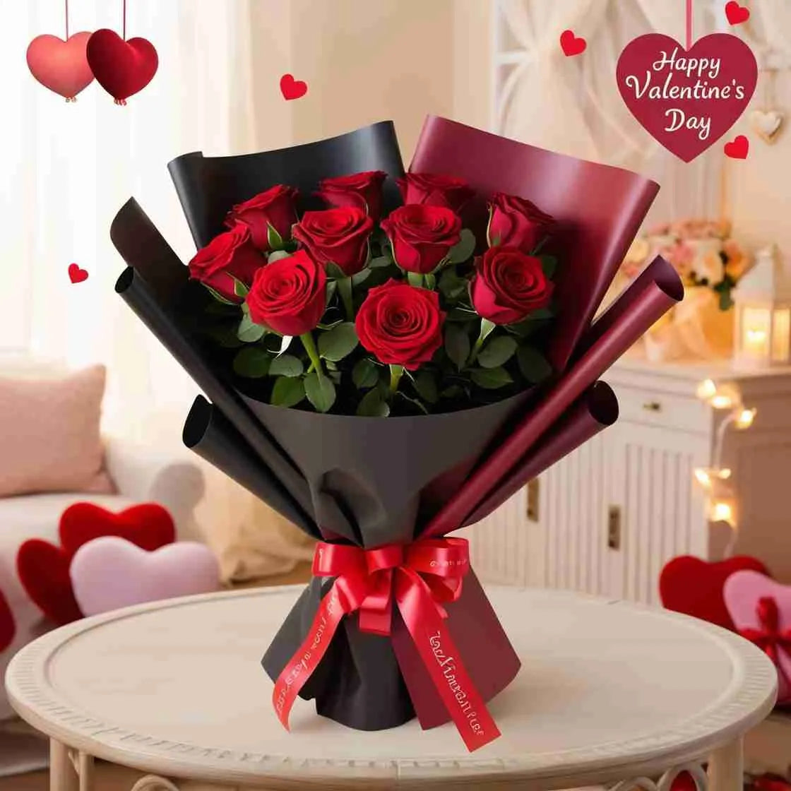 Forever Love Red Roses