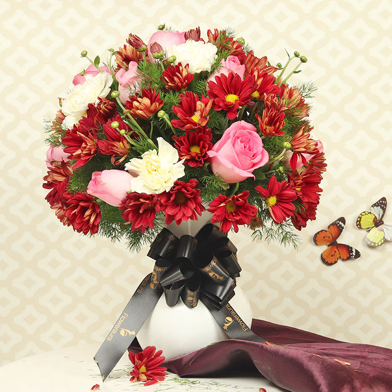 Wild Rose Daisy Arrangement