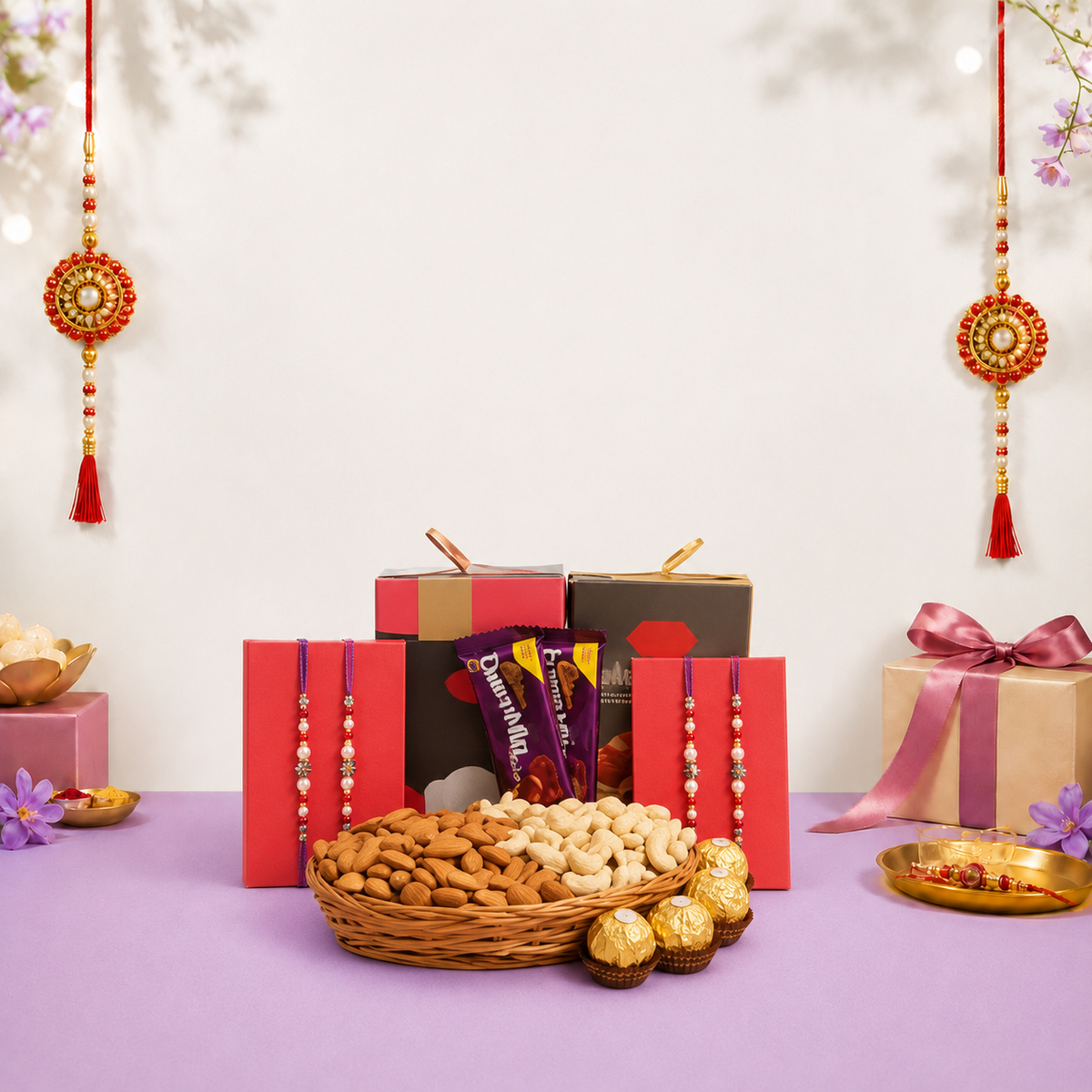Memories & Love Rakhi Gift Box