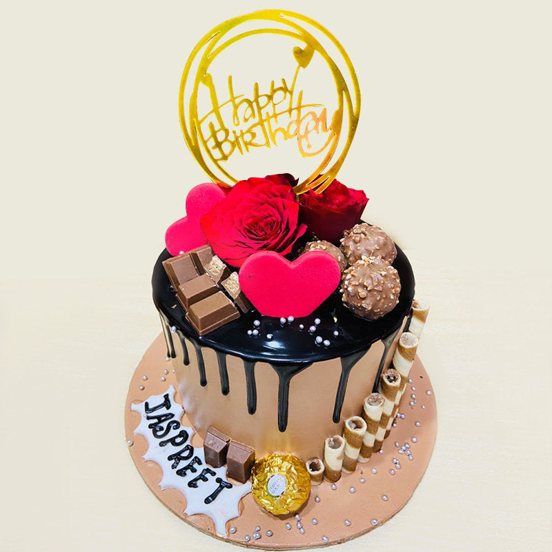 Overloaded Choco Cake