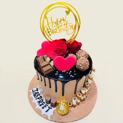 Overloaded Choco Cake