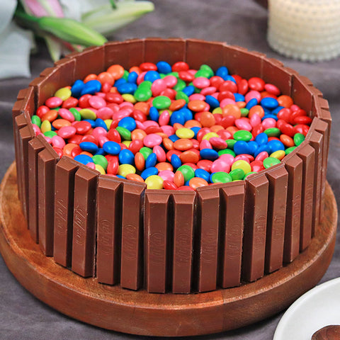 KitKat Gems Cake