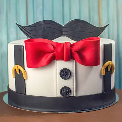 Gentleman Designer Chocolate Cake