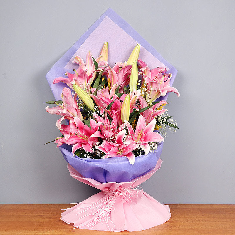 Gorgeous Pink Lilies