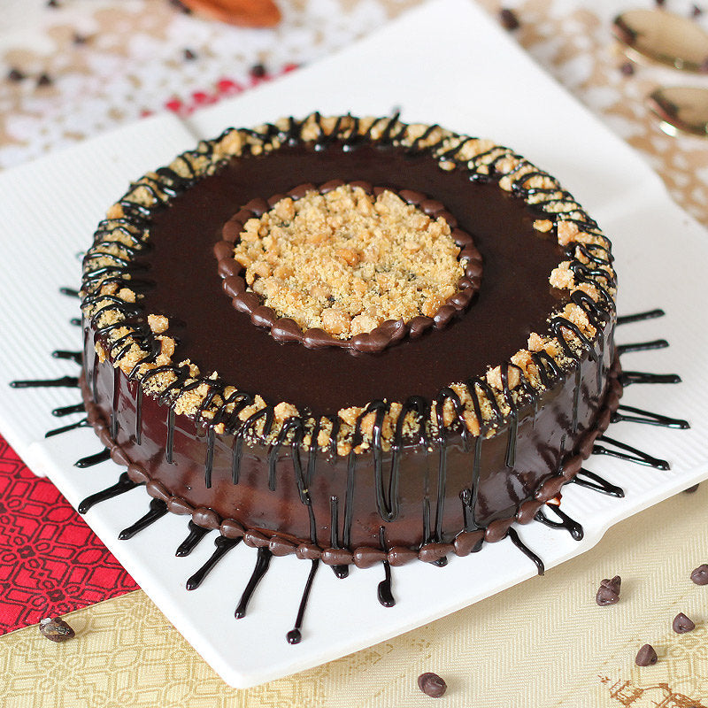 Irresistible Choco-Crunch Cake