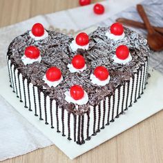 Crazy Hearty Black Forest Cake